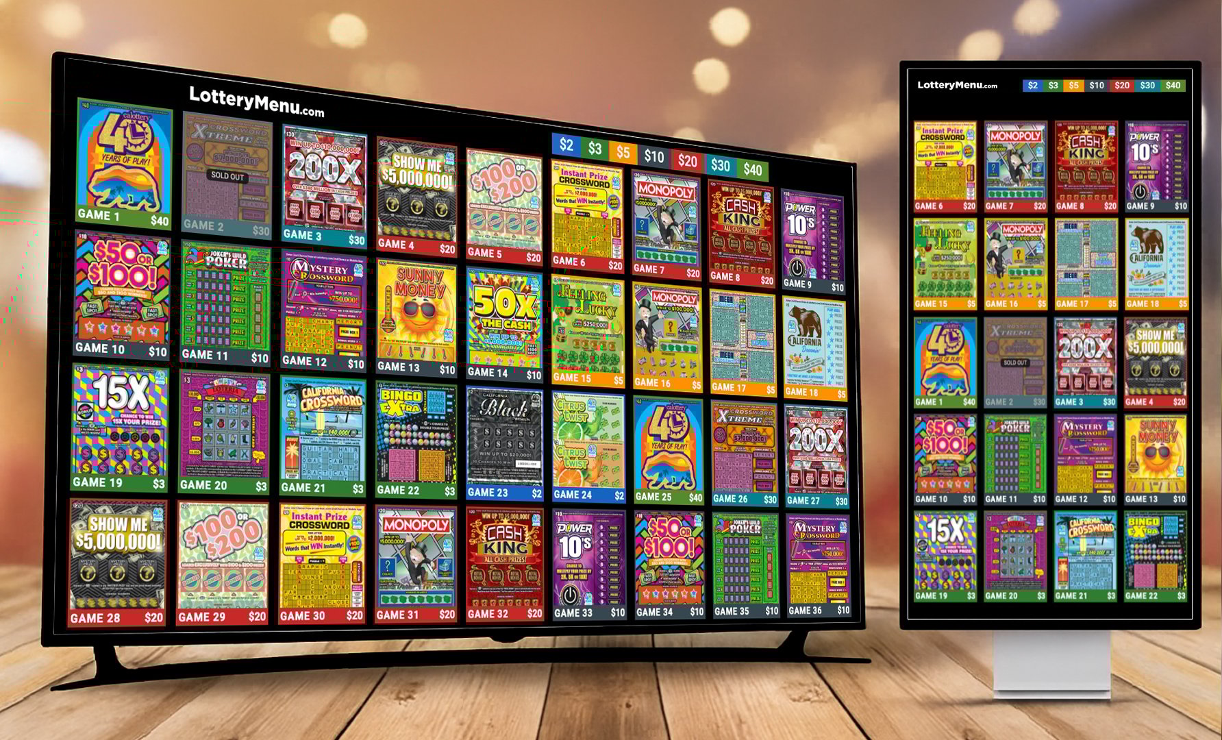 Web page(big tv)horizontal+vertical 1